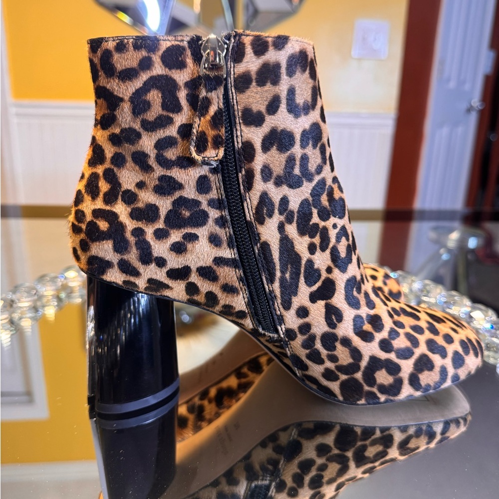 NWOTB Kate Spade Leopard Print Haircalf Rudy Boots, US 7 M - Picture 10 of 13